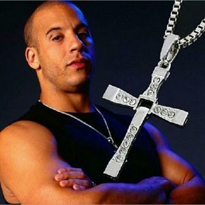 Cross Men Necklaces & Pendants Silver Plated Maxi